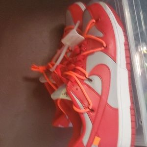 OFF WHITE RED DUNKS